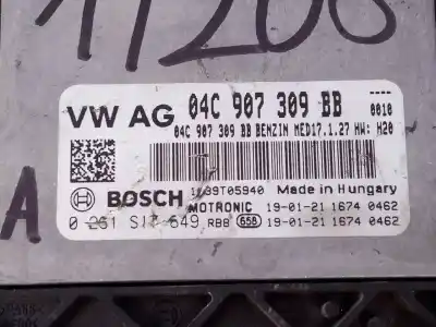 Second-hand car spare part ecu engine control for seat arona style oem iam references 04c907309bb e2-a1-18-1 0261d17649