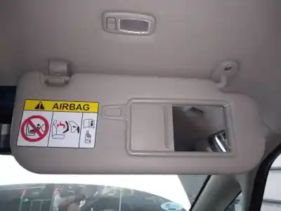 Second-hand car spare part right sunshade for kia carens ( ) drive oem iam references 