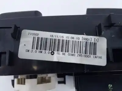 Second-hand car spare part heating / air conditioning control panel for citroen c3 collection oem iam references 770302 e3-b2-38-1 z8510001