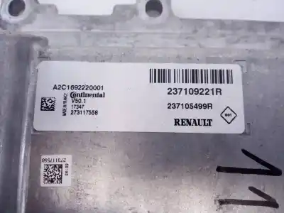 Second-hand car spare part ecu engine control for renault captur limited oem iam references 237105499r e2-a1-35-7 237109221r