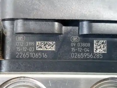 Second-hand car spare part abs for renault kangoo z.e. maxi 2-sitzer oem iam references 476605416r p3-b9-19-3 2265106516