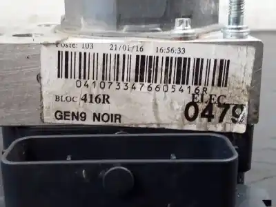 Second-hand car spare part abs for renault kangoo z.e. maxi 2-sitzer oem iam references 476605416r p3-b9-19-3 2265106516