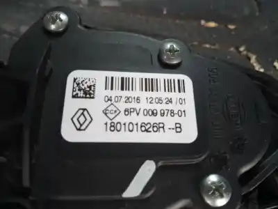 Second-hand car spare part accelerator pedal for renault master kipper l2h1 3.5t oem iam references 180101626r  