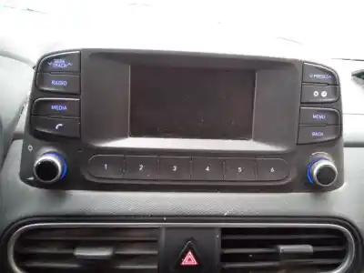 Tweedehands auto-onderdeel audiosysteem / radio-cd voor hyundai kona style 2wd oem iam-referenties 