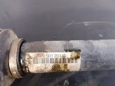 Автозапчастина б/у трансмісія задня ліва для porsche cayenne (typ 92aa) diesel посилання на oem iam 7p0501201g p1-a6-37 