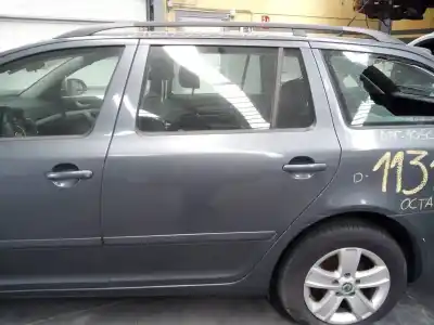 Автозапчасти б/у задняя левая дверь за skoda octavia combi (1z5) ambiente ссылки oem iam 