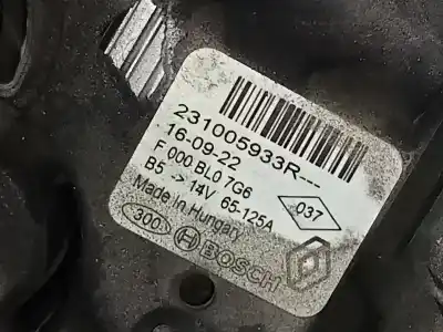 Автозапчастина б/у генератор для dacia logan ii laureate посилання на oem iam 231005933r p3-a4-29-3 f000bl07g6