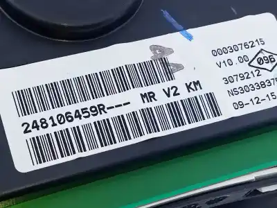 Peça sobressalente para automóvel em segunda mão quadrante por dacia sandero stepway referências oem iam 248106459r e2-a1-32-3 