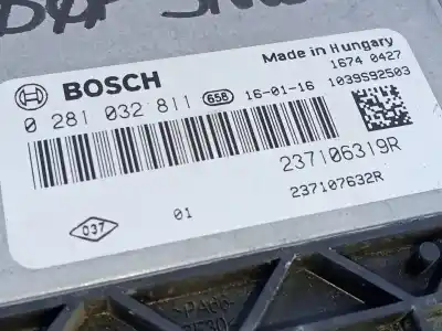Second-hand car spare part ecu engine control for dacia sandero stepway oem iam references 237106319r e2-a1-39-3 0281032811