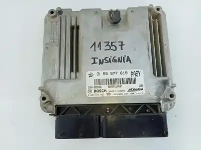 Second-hand car spare part ecu engine control for opel insignia berlina 2.0 selective oem iam references 55577619