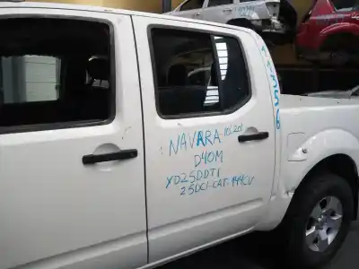 Second-hand car spare part rear left door for nissan navara pick-up (d40m) doble cab fe 4x4 oem iam references   