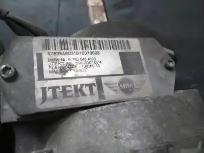 Автозапчастина б/у рульмова рейка для mini mini (r56) cooper d посилання на oem iam 6783546ai03 p1-b8-17 6900001574
