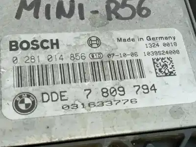 Pezzo di ricambio per auto di seconda mano centralina motore per mini mini (r56) cooper d riferimenti oem iam 7809794  0281014856