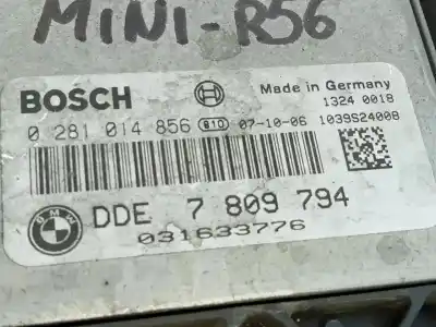 Автозапчасти б/у блок управления двигателем за mini mini (r56) cooper d ссылки oem iam 7809794 e3-a2-49-2 0281014856