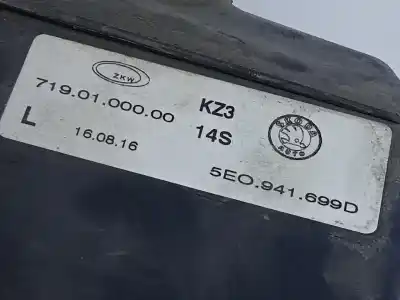Gebrauchtes Autoersatzteil nebelscheinwerfer links zum skoda octavia combi (5e5) active oem-iam-referenzen 5eo941699d e1-b6-50-1 