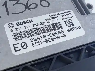 Second-hand car spare part ecu engine control for suzuki vitara 1.4 16v boosterjet cat oem iam references 3391060r00 e3-b4-17-4 0261s11956
