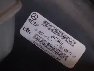 Peça sobressalente para automóvel em segunda mão servo freio por mercedes-benz clase m (w163) 270 cdi (163.113) referências oem iam a1634300130  
