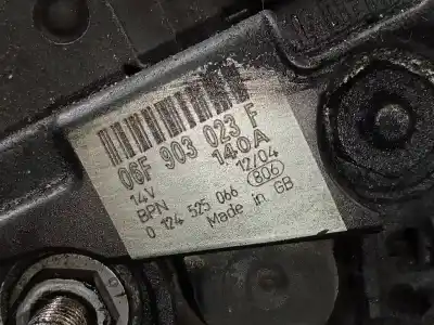 Peça sobressalente para automóvel em segunda mão alternador por audi a3 (8p) 2.0 tdi ambiente referências oem iam 06f903023f p3-a4-3-1 0124525066