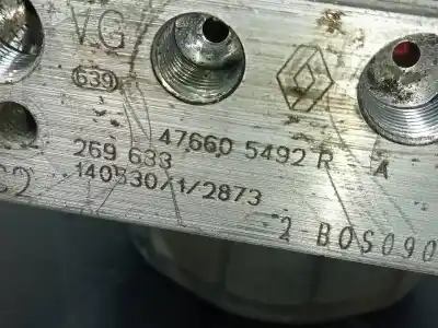 Second-hand car spare part abs for renault clio iv societé oem iam references 476605492r p3-b9-15-3 14053012873