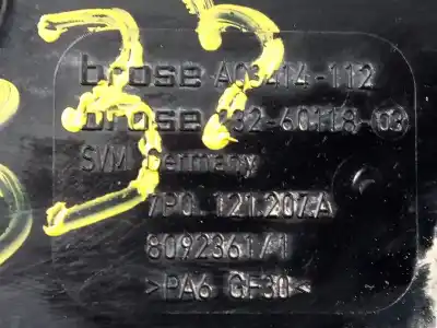 Автозапчастина б/у електро вентилятор для porsche cayenne (typ 92aa) diesel посилання на oem iam a61293111 p2-b8-19 a61292110