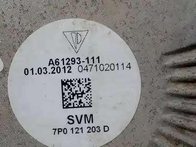 Автозапчастина б/у електро вентилятор для porsche cayenne (typ 92aa) diesel посилання на oem iam a61293111 p2-b8-19 a61292110