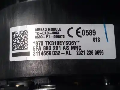 Автозапчасти б/у комплект подушки безопасности за seat leon (kl1) fr ссылки oem iam 1ea959655dd p2-a3-16 