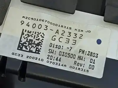 Peça sobressalente para automóvel em segunda mão quadrante por kia cee´d drive referências oem iam 94003a2332 e3-a3-25-4 