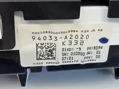 Автозапчастина б/у панель інструментів для kia cee´d drive посилання на oem iam 94033a2020 e3-a3-25-4 