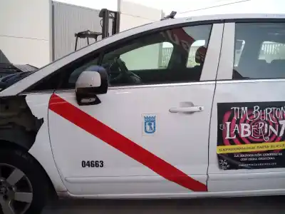 Second-hand car spare part left front door for peugeot 5008 allure oem iam references 