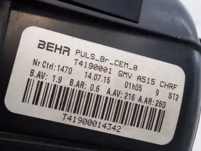 Peça sobressalente para automóvel em segunda mão ventilador de aquecimento por citroen c3 collection referências oem iam t41900014342 e3-b2-46-2 
