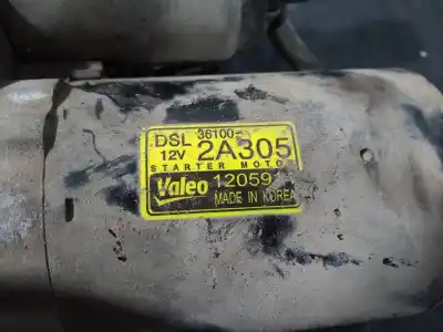 Second-hand car spare part starter motor for kia cee´d drive oem iam references 2a305 p3-b8-10-3 