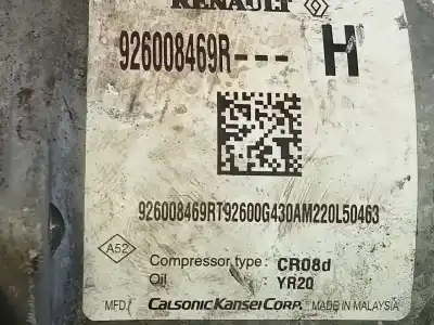 Автозапчастина б/у компресор кондиционера для dacia sandero iii stepaway посилання на oem iam 926008469r p3-b2-19-4 