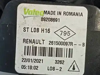 Автозапчасти б/у левая противотуманная фара за dacia sandero iii stepaway ссылки oem iam 261500097r e1-a1-43-1 