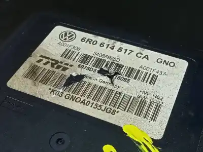 Peça sobressalente para automóvel em segunda mão abs por skoda rapid active referências oem iam 6r0614517ca p3-b9-15-3 