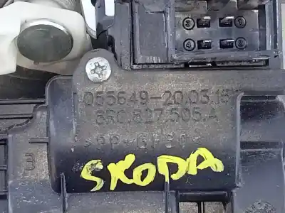 Second-hand car spare part trunk lock for skoda rapid active oem iam references 8r0827505a e1-a5-48-2 