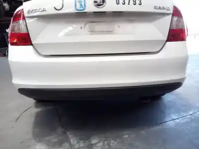 Tweedehands auto-onderdeel achterbumper voor skoda rapid active oem iam-referenties 