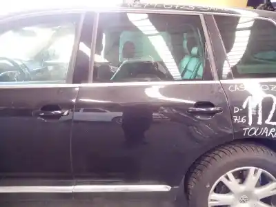 Peça sobressalente para automóvel em segunda mão porta do automóvel traseira esquerda por volkswagen touareg (7l6) 3.0 v6 tdi dpf referências oem iam 