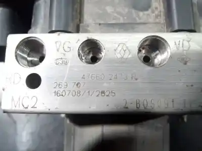 Peça sobressalente para automóvel em segunda mão abs por dacia sandero stepway referências oem iam 476602473r p3-b8-28-2 269707