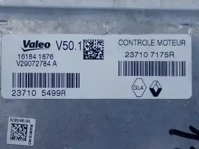 Second-hand car spare part ecu engine control for dacia sandero stepway oem iam references 237105499r e2-a1-40-2 237107175r