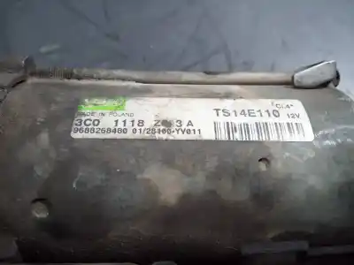 Peça sobressalente para automóvel em segunda mão motor de arranque por citroen nemo basis referências oem iam 9688268480 p3-b8-10-4 ts14e110