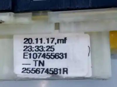 Pezzo di ricambio per auto di seconda mano comando pulito per renault captur limited riferimenti oem iam 255674581r e2-a1-33-1 