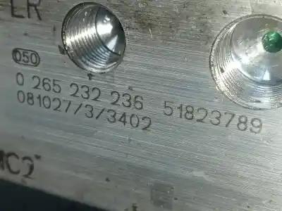 Автозапчастина б/у абс для ford ka (ccu) titanium посилання на oem iam 51823789 p3-b9-12-1 0265232236