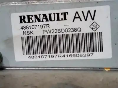 Peça sobressalente para automóvel em segunda mão coluna de direcção por renault kadjar life referências oem iam 488107197r p2-b12-4 