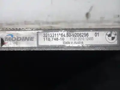 Peça sobressalente para automóvel em segunda mão condensador / radiador de ar condicionado por bmw x1 (e84) sdrive 18d referências oem iam 920629601 p2-a4-4 11074810