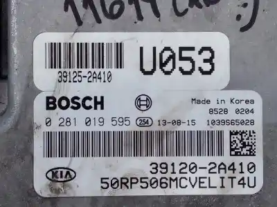 Second-hand car spare part ecu engine control for kia carens ( ) drive oem iam references 391202a410 e3-a3-36-4 0281019595
