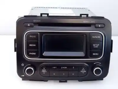 Peça sobressalente para automóvel em segunda mão sistema de áudio / rádio cd por kia carens ( ) drive referências oem iam 61014035