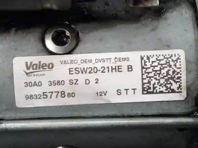 Second-hand car spare part starter motor for opel combo life edition oem iam references 9832577880 p3-a7-5-2 