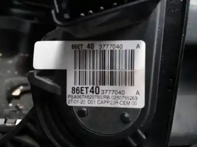 Peça sobressalente para automóvel em segunda mão pedal acelerador por opel combo life edition referências oem iam 9674829780  86et403777040