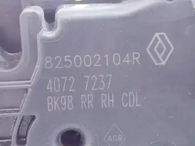 Автозапчастина б/у замок заднього правого дверя для renault clio iv dynamique посилання на oem iam 825002104r e1-a1-44-2 40727237