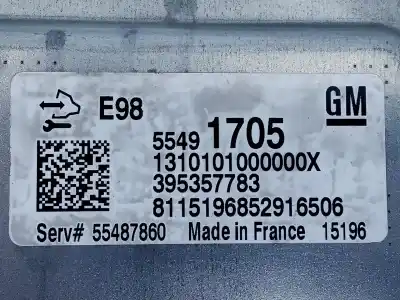 Second-hand car spare part ecu engine control for opel mokka excellence oem iam references 55491705 e3-a5-26-1 395357783